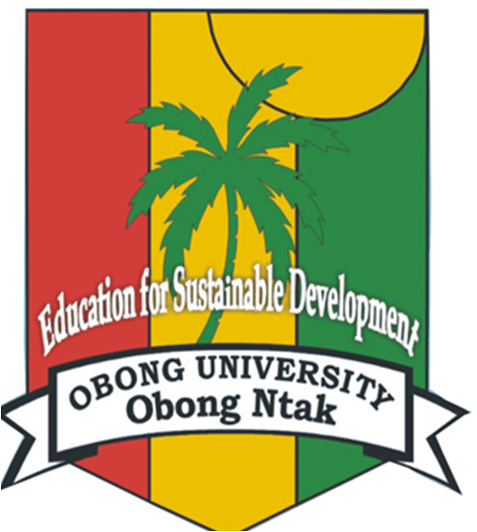 Obong University logo